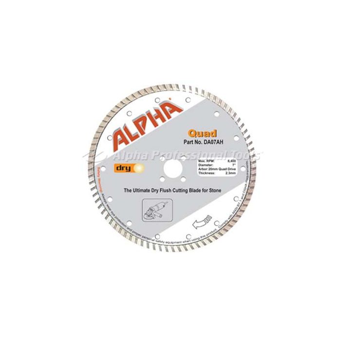 Alpha Tools Quad Dry Blade 4in to 10in