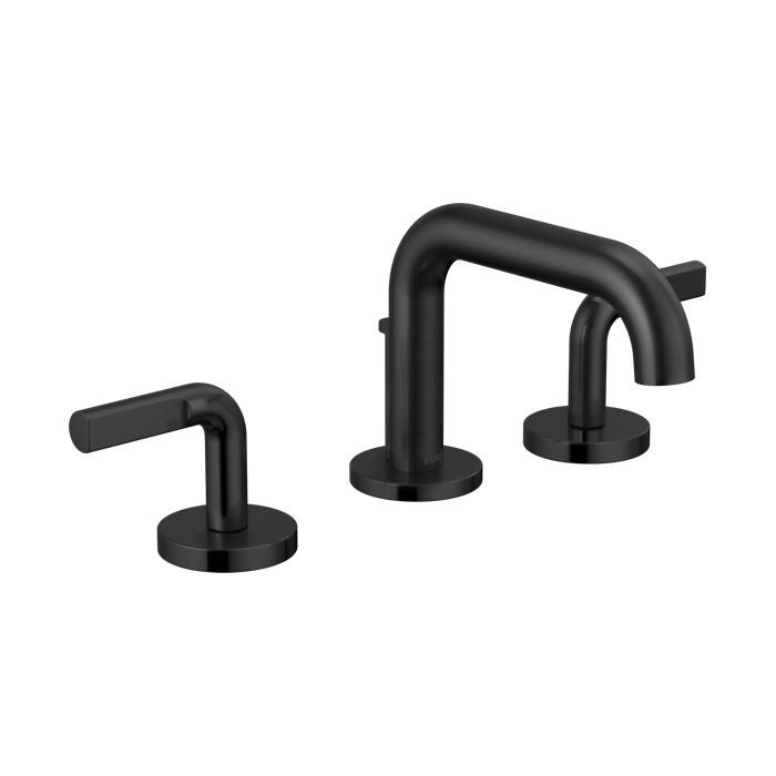 Brizo 65334LF Widespread Lavatory Faucet With Low Spout W/ Notch Lever Handle Kit