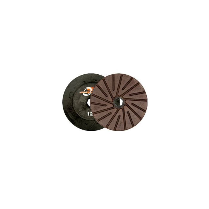Diamax 6″ Cyclone Straight/Hybrid Polishing Wheel with 3,500-grit