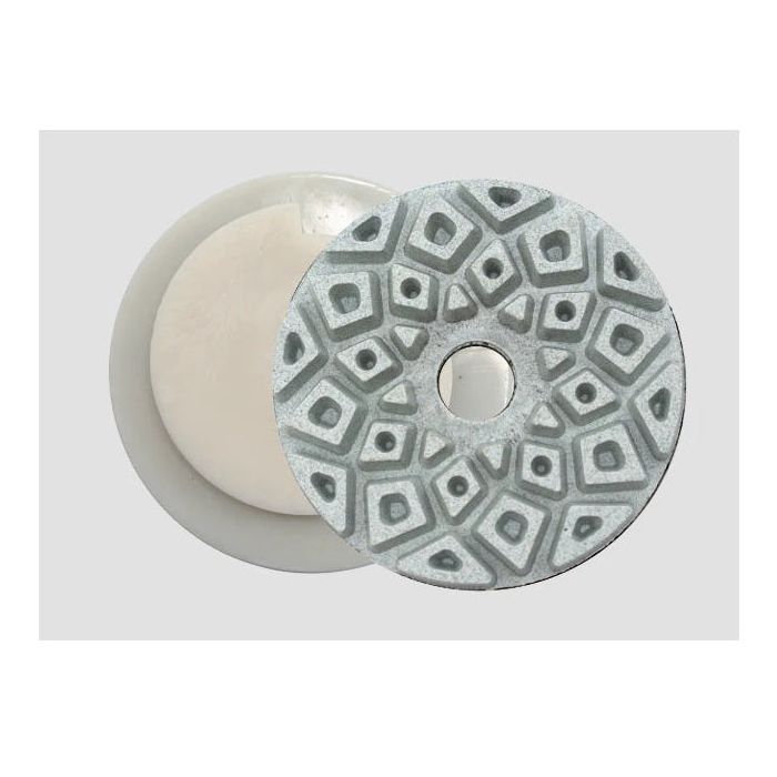 TST Flat Polishing Wheel - Snail Lock 4in to 6in 50 Grit - 3000 Grit