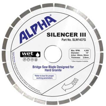 Silencer III 14" Hard Granite 14in to 18in