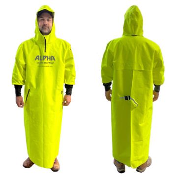 Alpha Tools - Long-Sleeved PU Coated Waterproof Hoodie Apron
