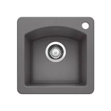 Blanco-Cinder-Diamond Bar Sink Dual Mount-441477