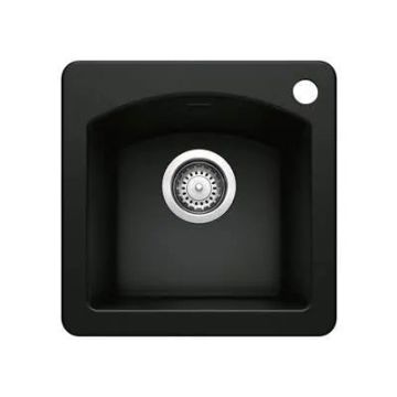 Blanco-Coal Black-Diamond Bar Sink Dual Mount-442915