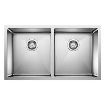 Blanco-Quatrus R15 Equal Double Bowl-443149