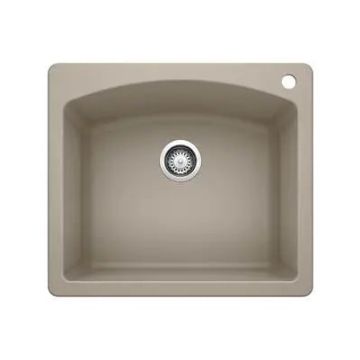Blanco-Truffle-Diamond Single Bowl Dual Mount-441280
