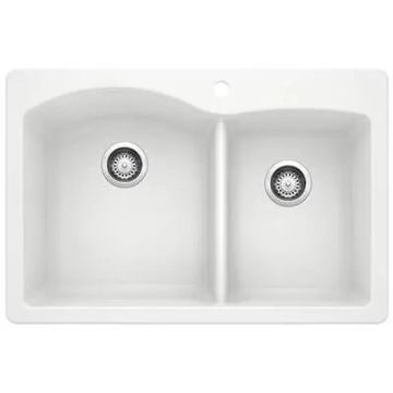 Blanco Diamond 1-3/4 Bowl Dual Mount