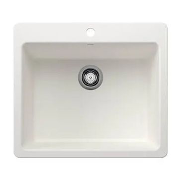 Blanco Liven 25" Medium Single Bowl Dual Mount