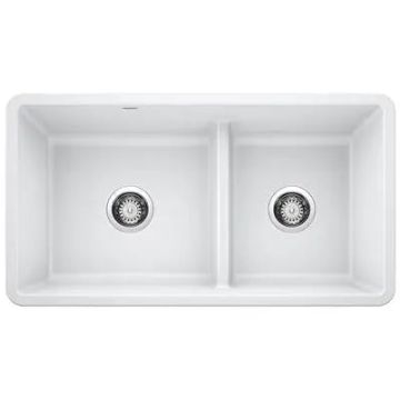 Blanco Precis Reversible 1-3/4 Low Divide Sink