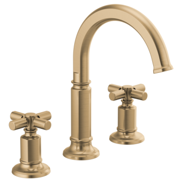 Brizo 65376LF Lavatory Faucet with Arc Spout & Cross Handle Kit