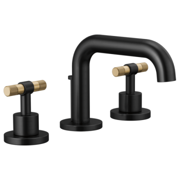 Brizo 65334LF Widespread Lavatory Faucet with Low Spout & T-Lever Handle Kit