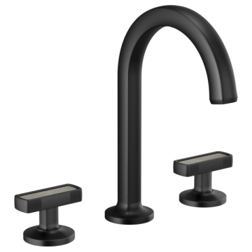 Brizo 65306LF Widespread Lavatory Faucet with Concrete Insert Handle Kit