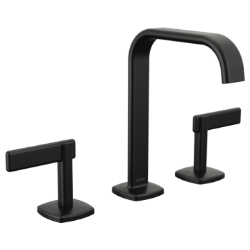 Brizo 65368LF Widespread Lavatory Faucet with Square Spout W/ Lever Handle Kit