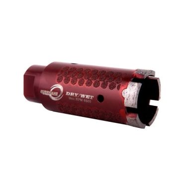 Diamax Hurricane Dry Core Bit Mini T-Seg with Side Protection 1 1/4in to 1 1/2in