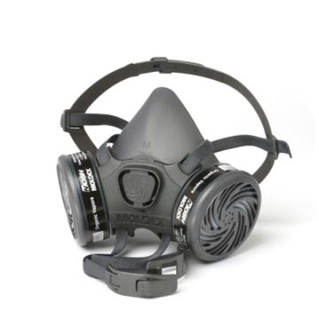 Moldex - 1 Facepiece Med Reusable Silicone Half Mask Facepiece