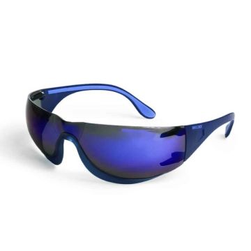 Moldex - 1 Pair Safety Glasses, Anti-fog, Blue Temples, Blue Soft Grip Rails