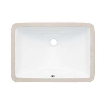 Oasis-Canyon WH-G White-Fully Glazed Porcelain Medium Rectangular lav UM Sink  20.5x14.25