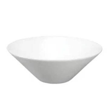Oasis- Carina White Round Flared Vessel Sink 16 in diameter 6 ines high