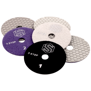 TST 3 Step Dry Pads 4"