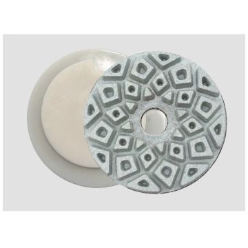 TST Flat Polishing Wheel - Snail Lock 4in to 6in 50 Grit - 3000 Grit