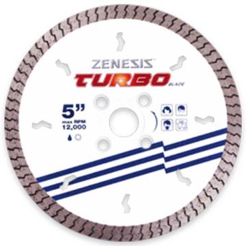 Zenesis™ Turbo Diamond Blade 5in to 7in – Pro-Grade Granite & Quartz Cutter