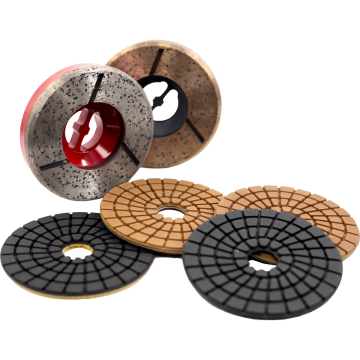 Zenesis-TST Radius Polishing Wheel - Coarse Metal Bond 4"